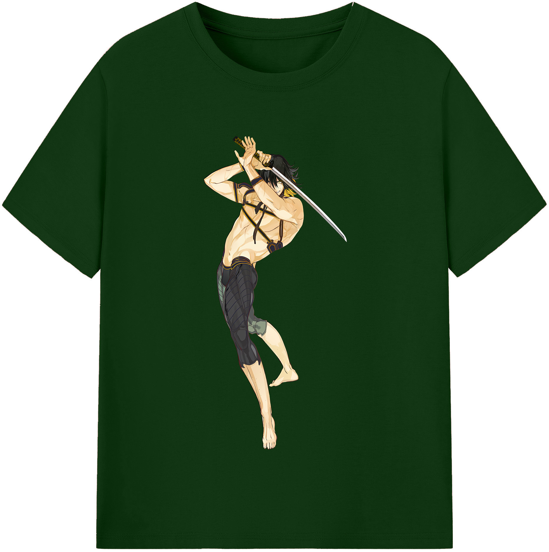（画像用） 刀剣乱舞 Touken Ranbu 綿100％半袖Tシャツ（フロントプリント）